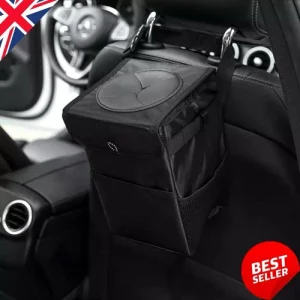 Waterproof Foldable Car Bin Storage Dustbin Travel Rubbish Waste Basket Box Bag