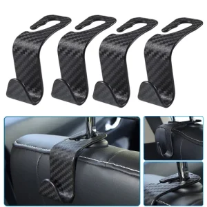 2/4/8pcs Car Seat Back Headrest Hanger Holder Hooks for Bag Purse Cloth Grocery